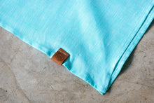 Load image into Gallery viewer, Linen Bandana: Blue Sky

