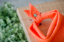 Load image into Gallery viewer, Linen Bandana: Orange
