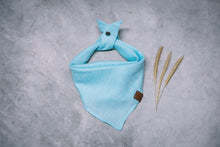 Load image into Gallery viewer, Linen Bandana: Blue Sky
