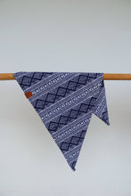 Load image into Gallery viewer, Hmong Indigo Tie-on Bandana #1
