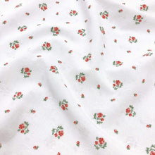 Load image into Gallery viewer, Jacquard Bandana: Winter rose
