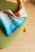 Load image into Gallery viewer, Hand painted Batik: Wave and Beach
